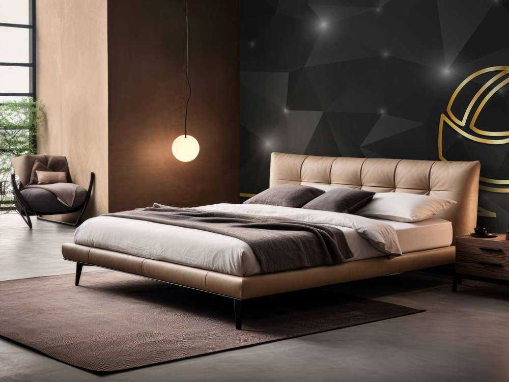 Volleybal design met een donkere achtergrond