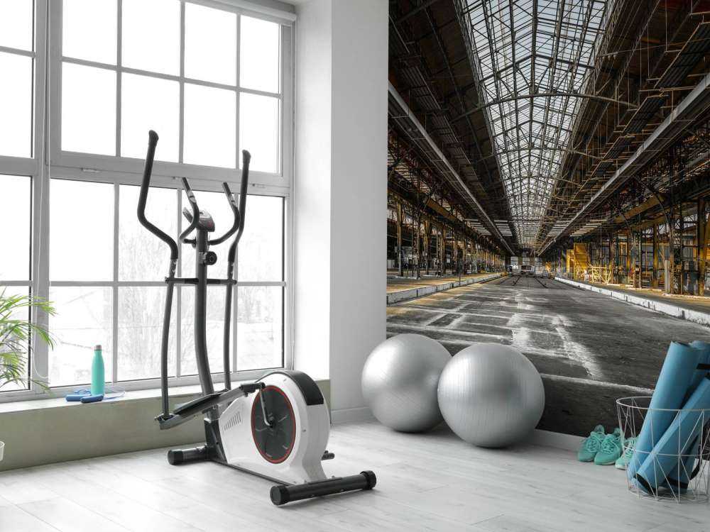 Interieur oud fabrieksgebouw