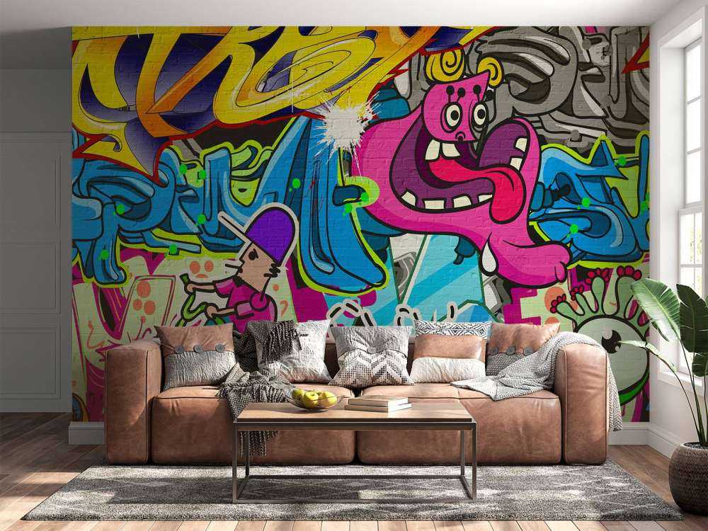 Stoere graffiti