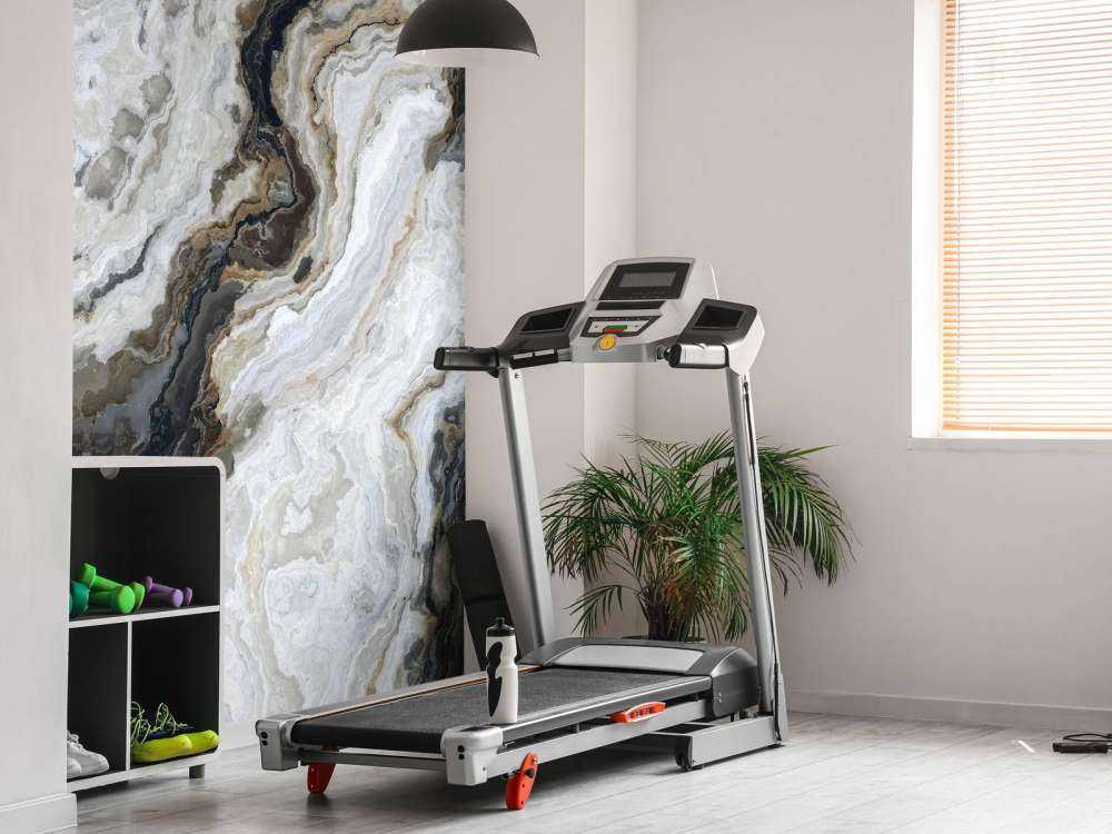 Marmer met krullend patroon