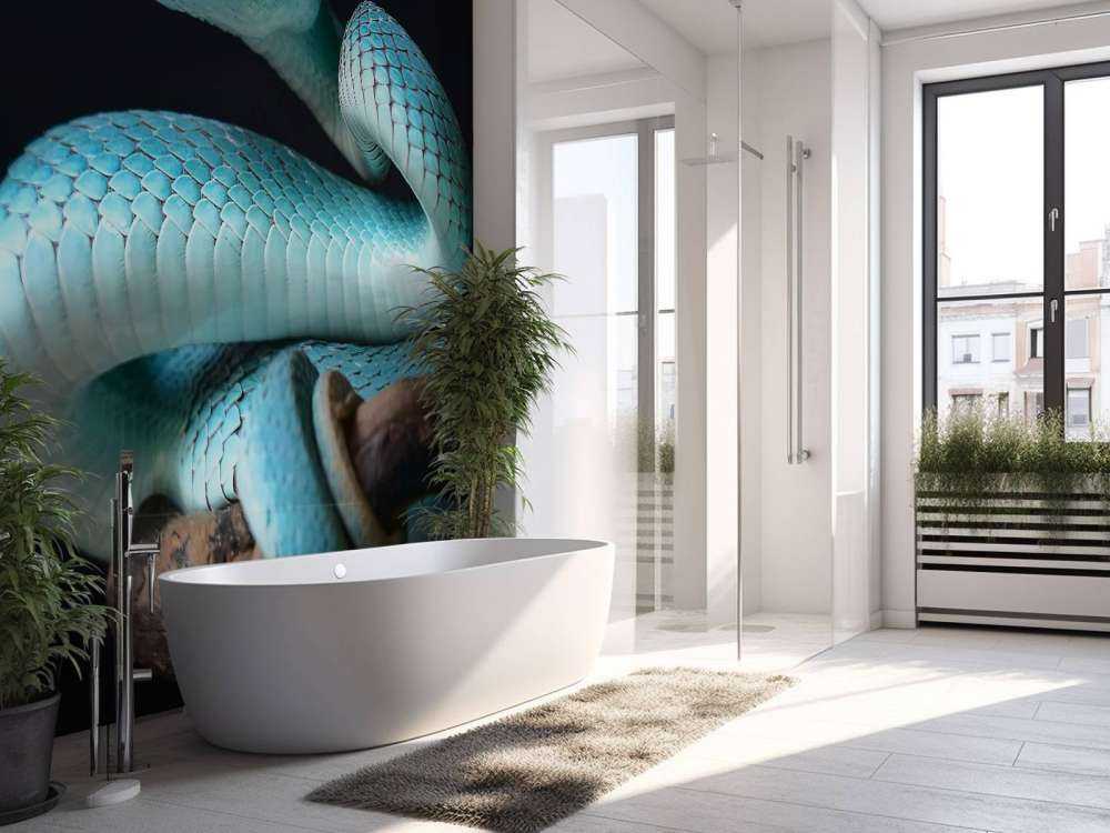 Blauwe Insularis slang