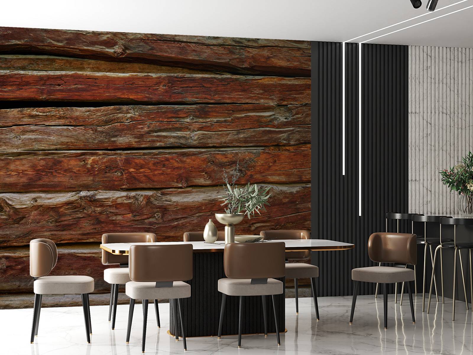 Ruw houten planken