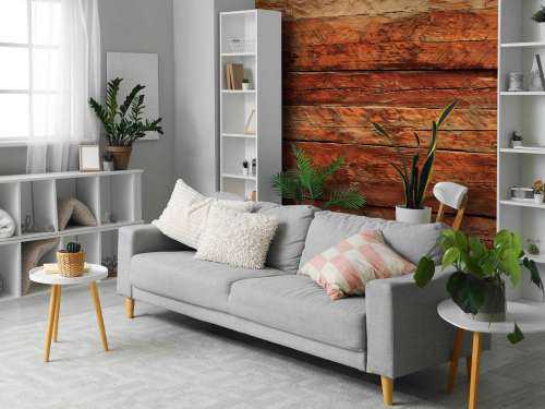 Hout met grove structuur