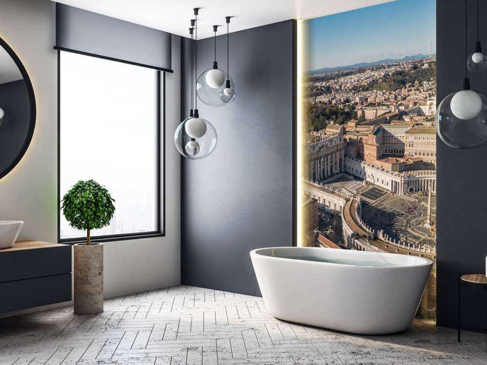 Vaticaanstad met kerst