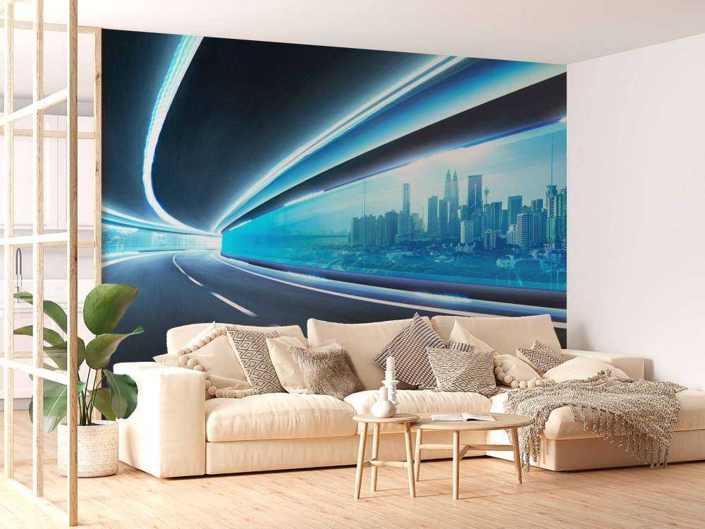 Futuristische tunnel