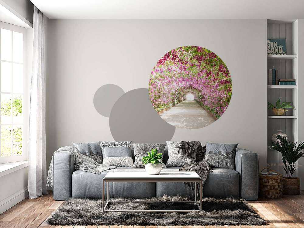 Botanische tuin met orchideeën