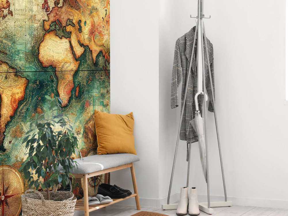 Vintage Historical World Map