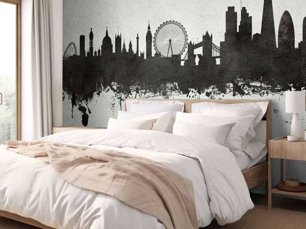 Waterverf skyline, Londen