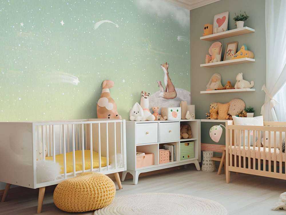 Fox on the Moon - Green