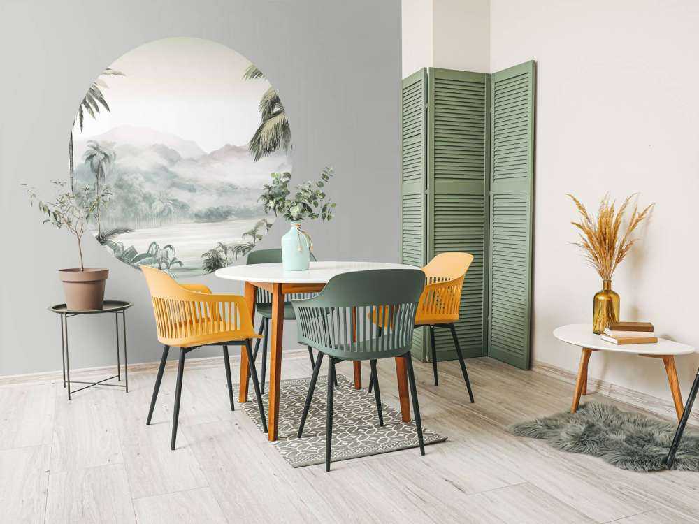 Groen Bergtropen Panorama