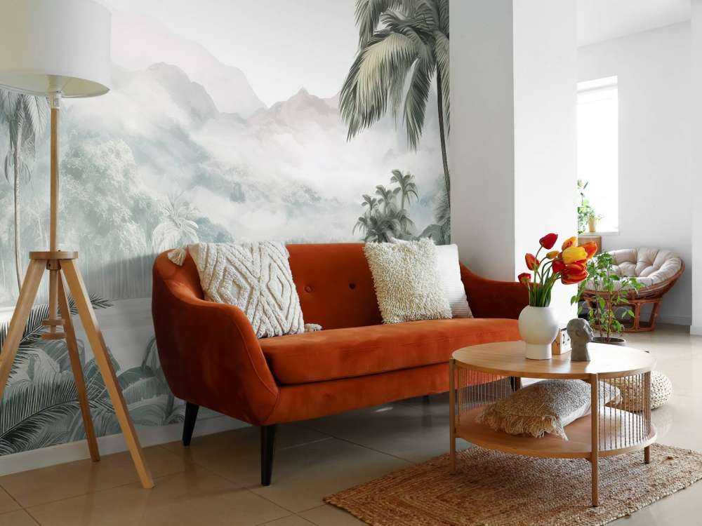 Groen Bergtropen Panorama