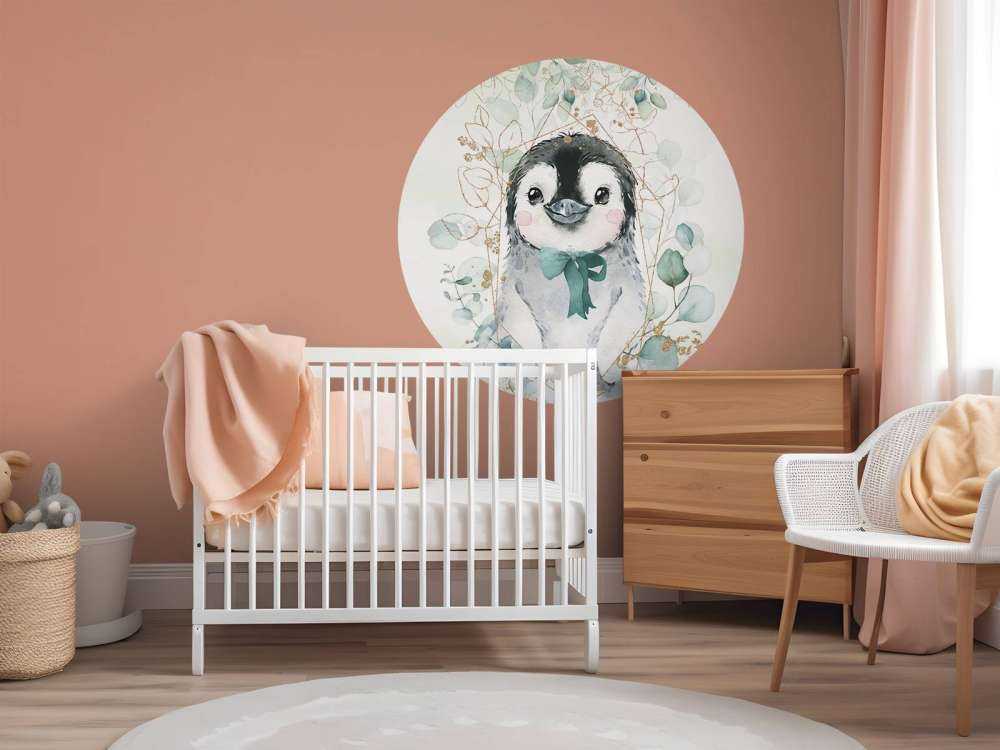 Dwergpinguïn en groene boog