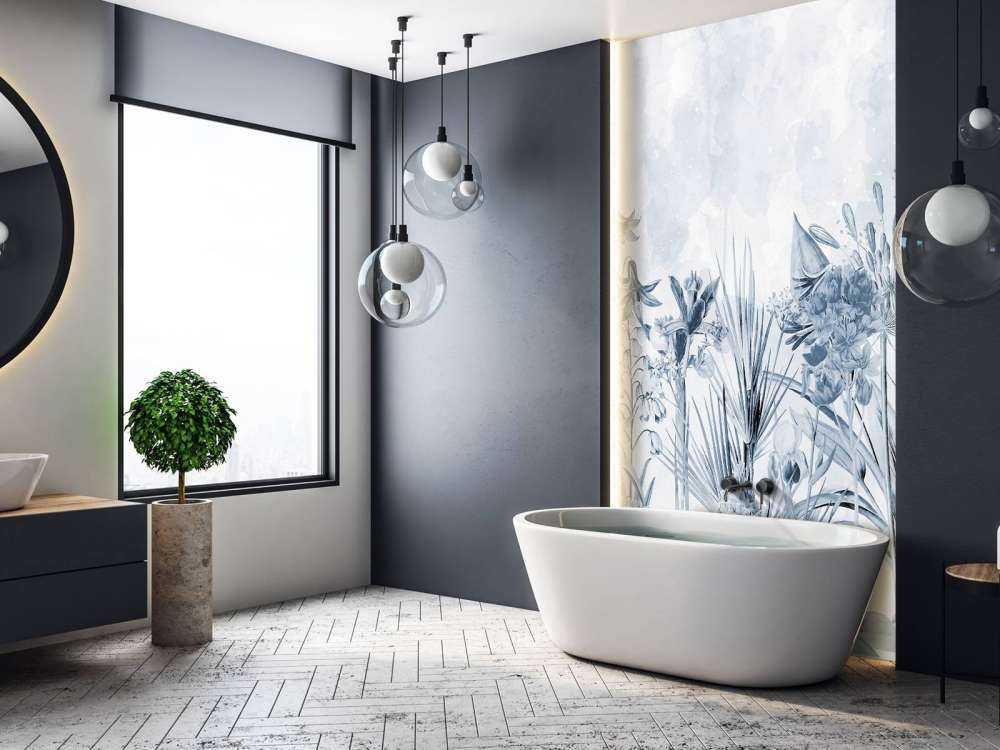 Monochrome Floral Elegance