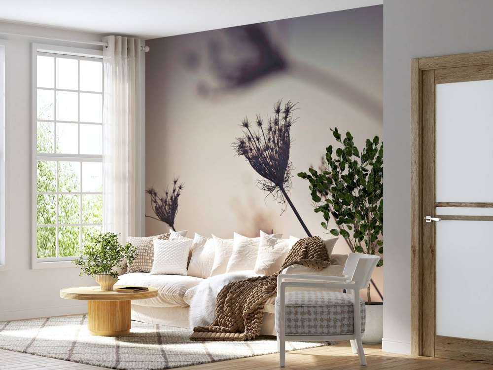 Silhouetten van planten