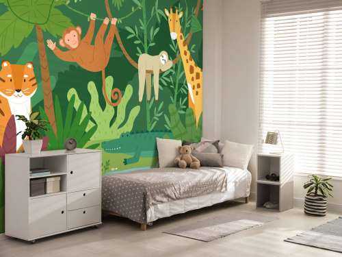 Blije jungle dieren