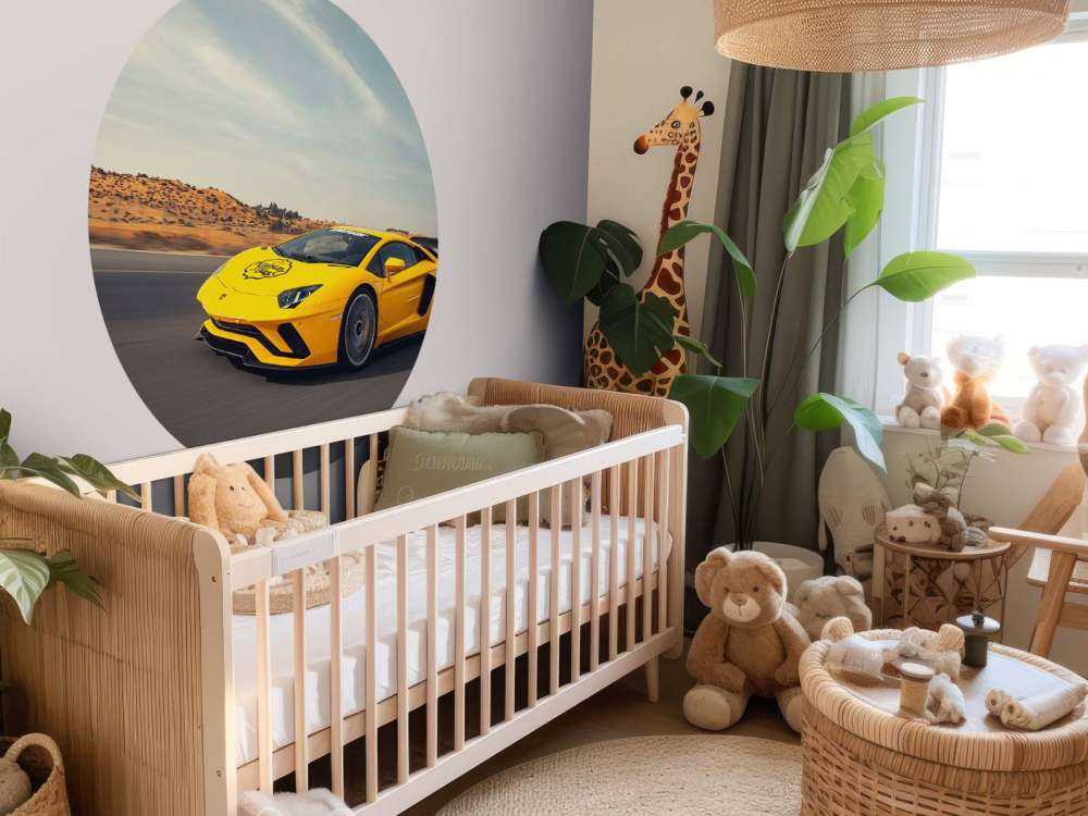 Lamborghini Aventador in actie