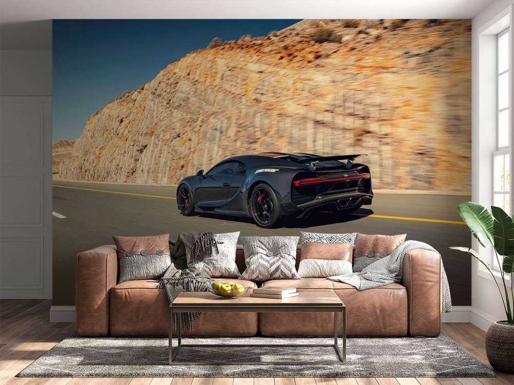 Bugatti Chiron Pur Sport in actie