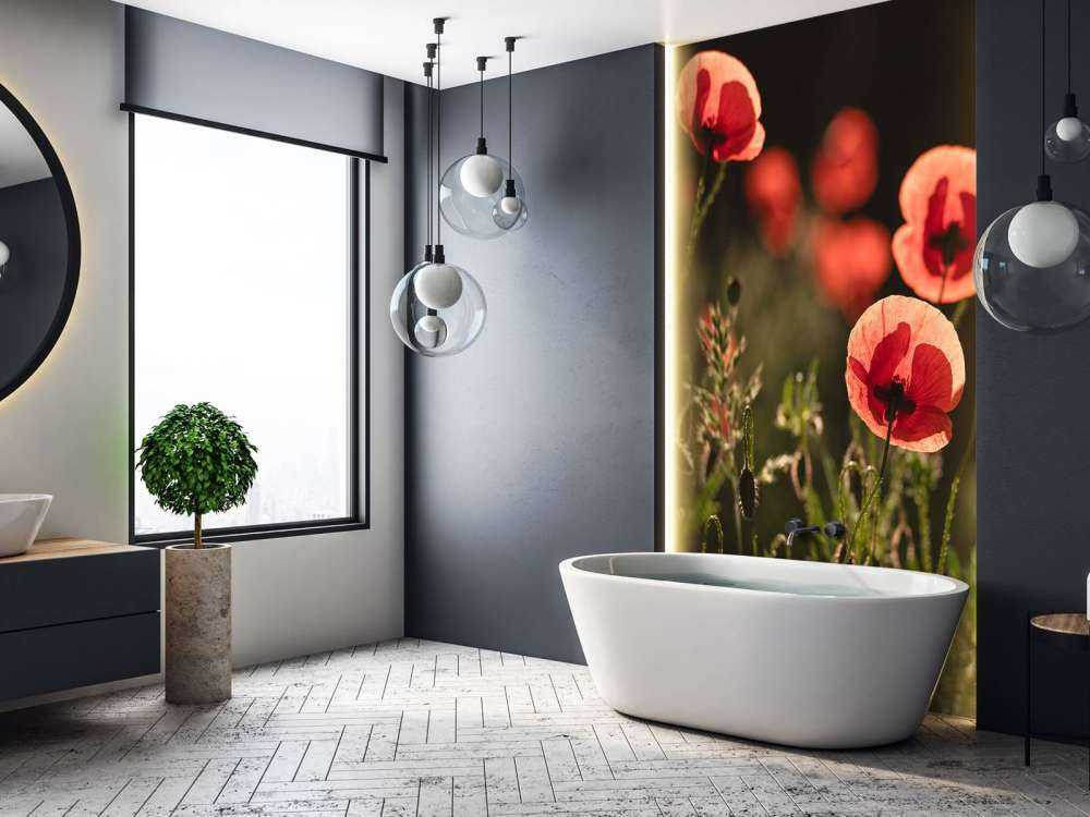 Dansende Klaprozen in Zonlicht