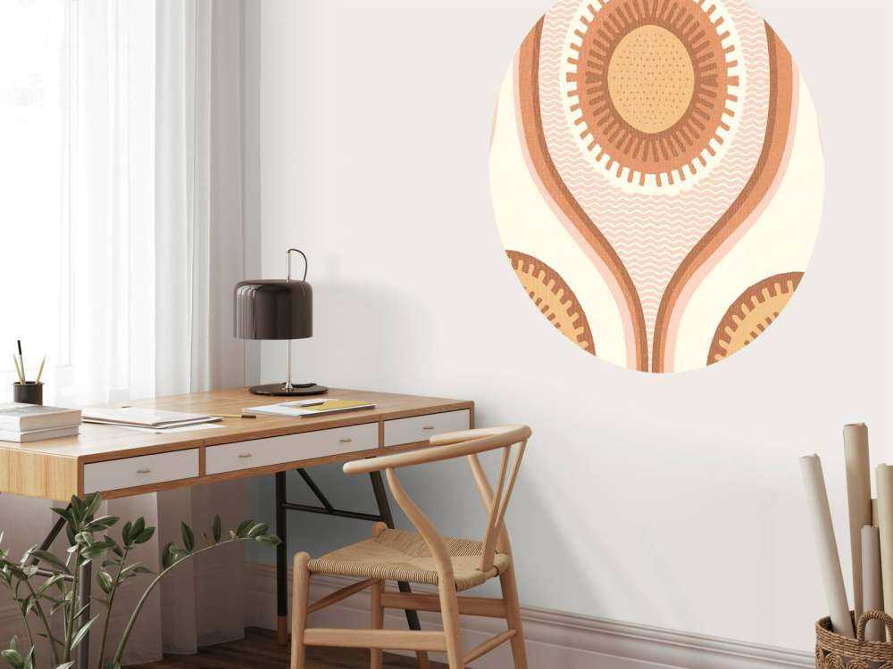 Zonnewerveling in retro pastel