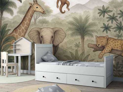 Junglevriendjes in kleur