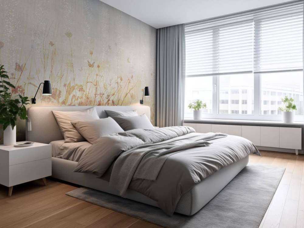 Zomerse weide met vlinders