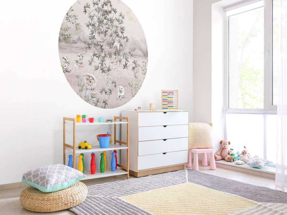 Vintage Animals - Pink