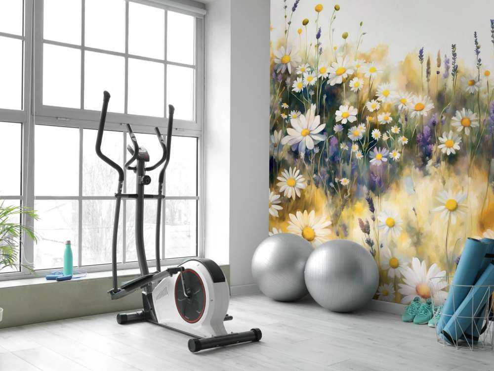 Quiet Daisies Meadow Yellow