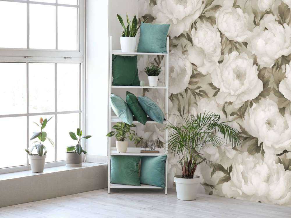 Peonie`s Wall Yellow