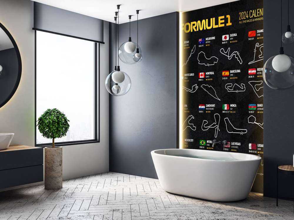 Formule 1 2024 - Winners map