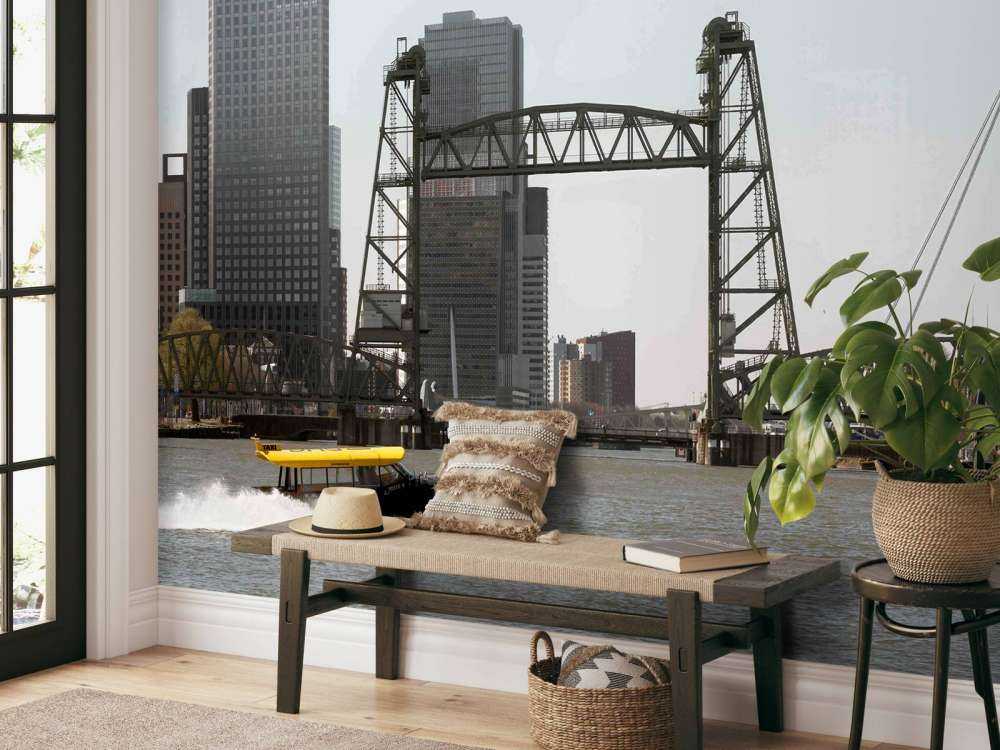 Watertransport door Rotterdam