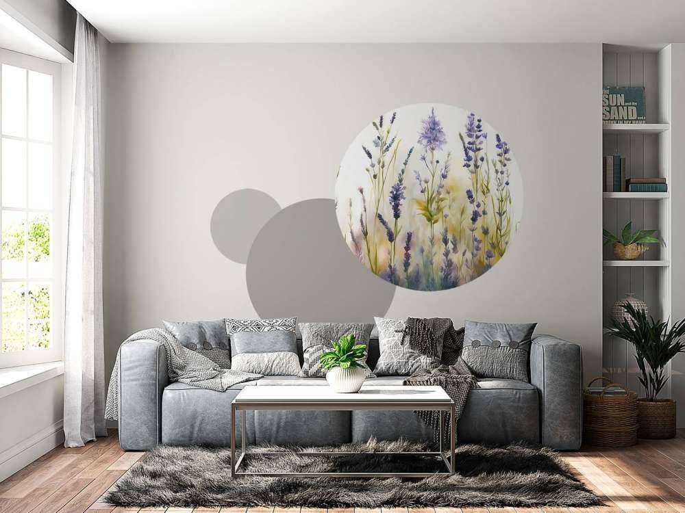 Lavender Glade Seamless Pastel