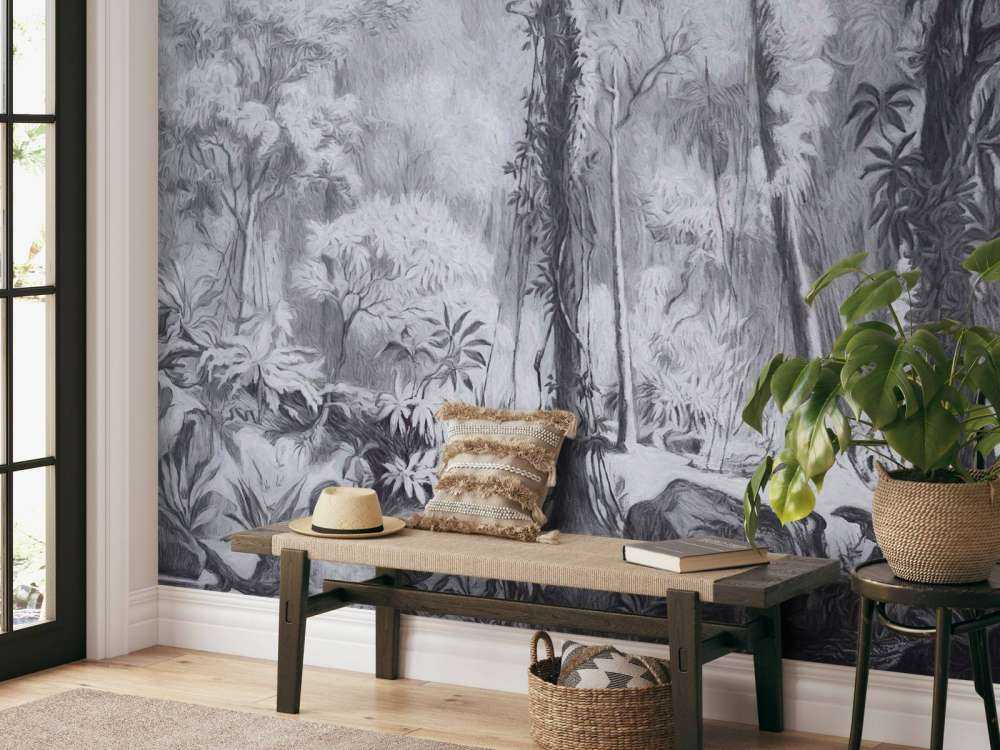 Tropic forest - grey