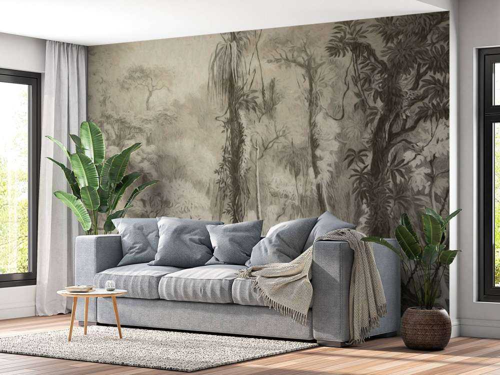 Tropic forest - brown