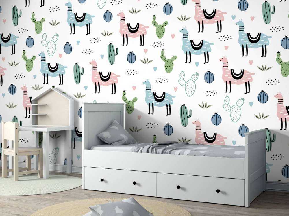 Lama’s en cactussen