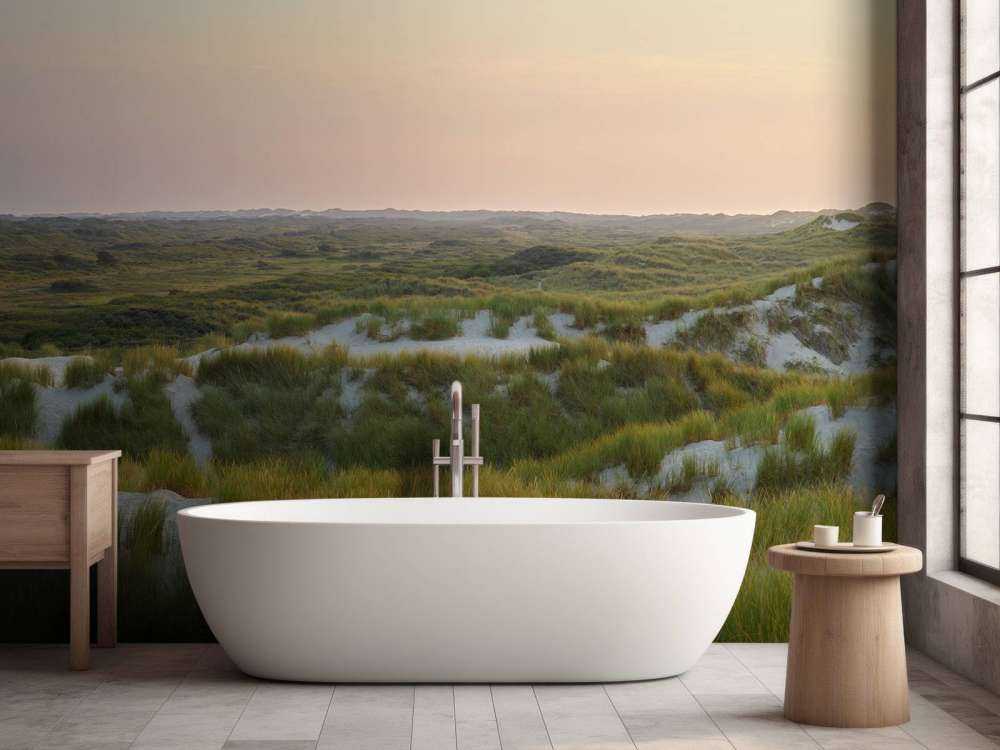 Zonsondergang in de duinen