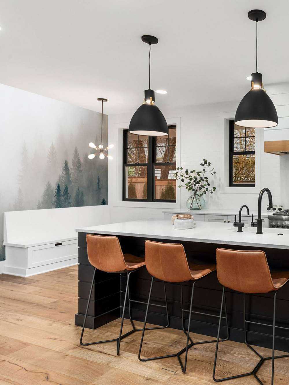 Cortina d'Ampezzo tijdens de mist