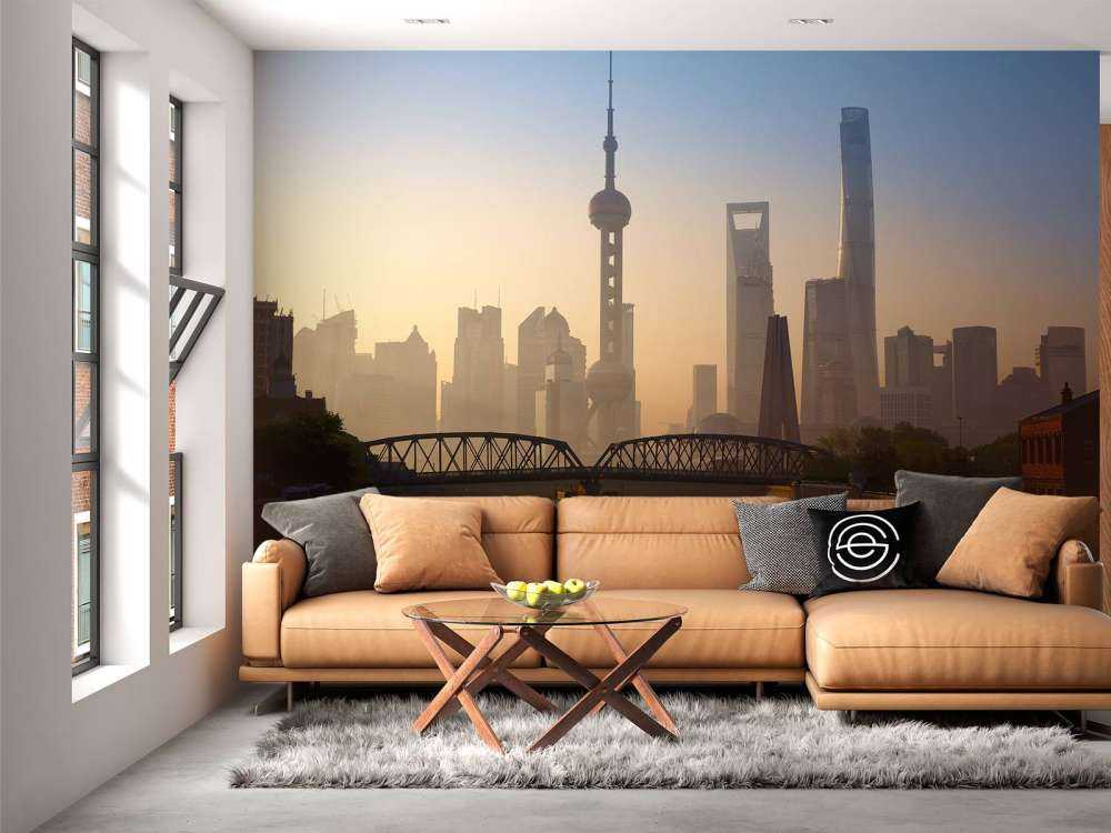 Shanghai bij zonsopkomst