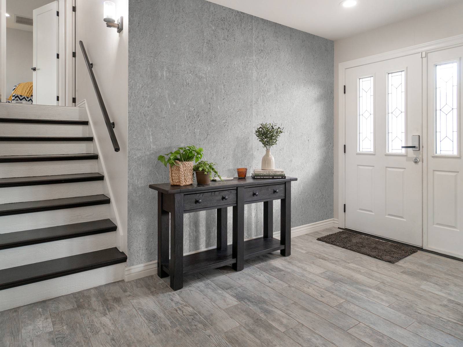 Structuur betonnen muur