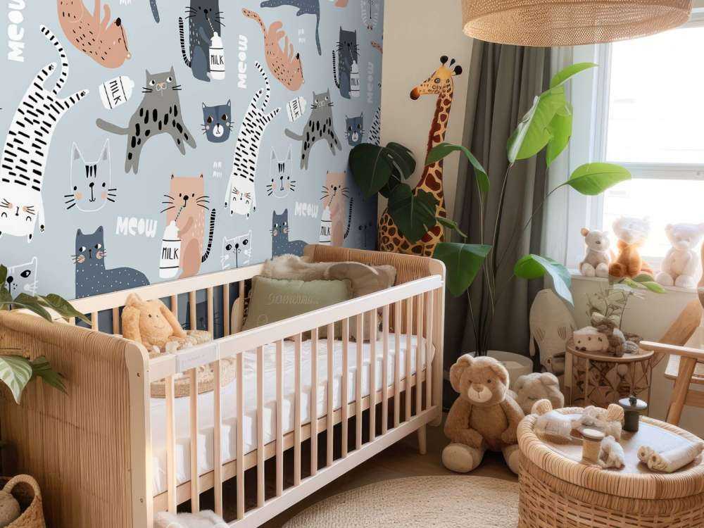 Katten en poezen print