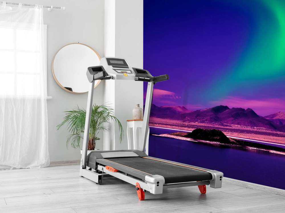 Noorderlicht met roze effect