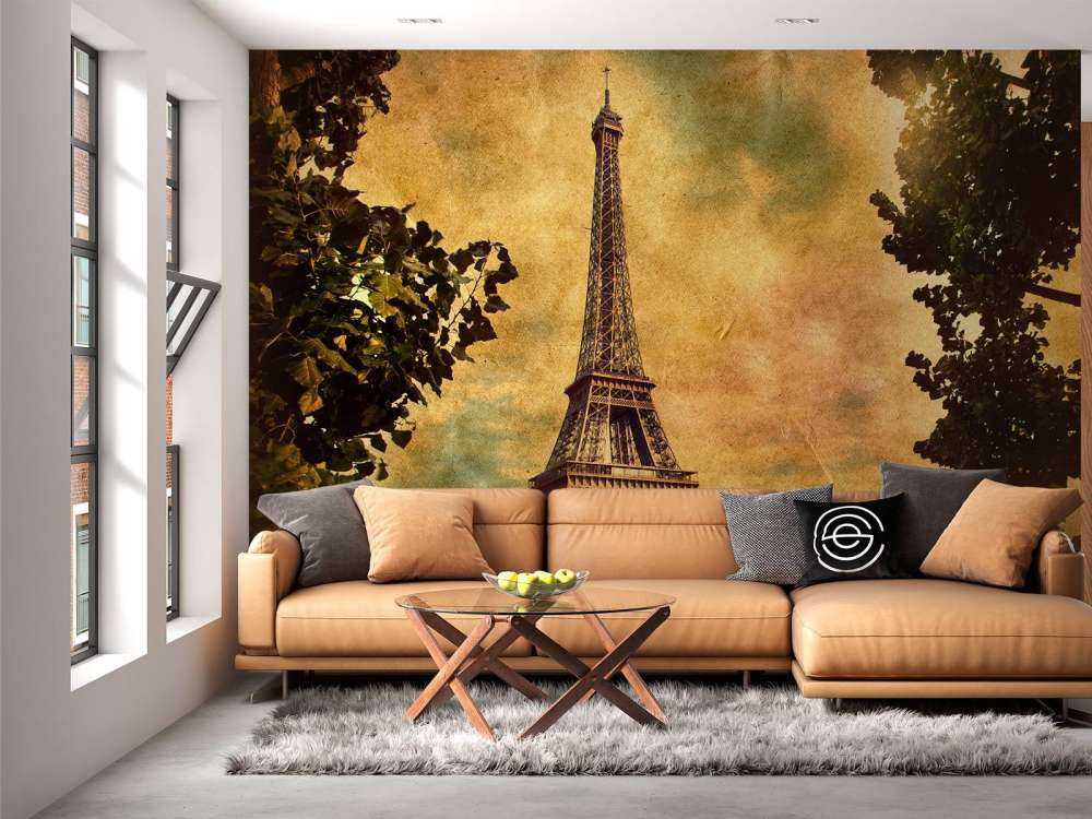 Eiffeltoren vintage design