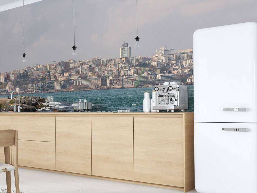 Beşiktaş vanaf het water