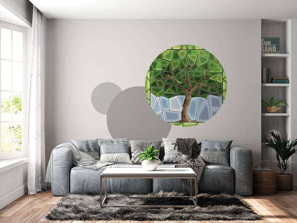 Mozaïek van een boom