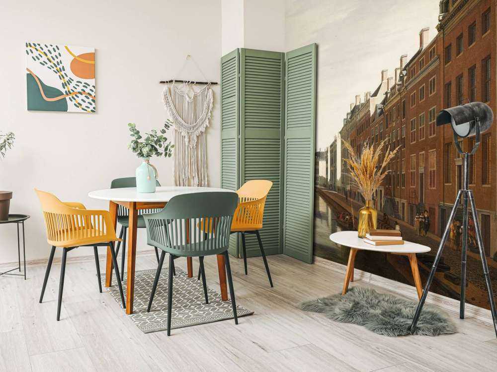 De Gouden Bocht in de Herengracht in Amsterdam vanuit het westen