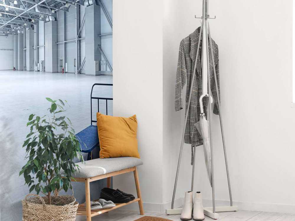 Interieur lege opslagplaats