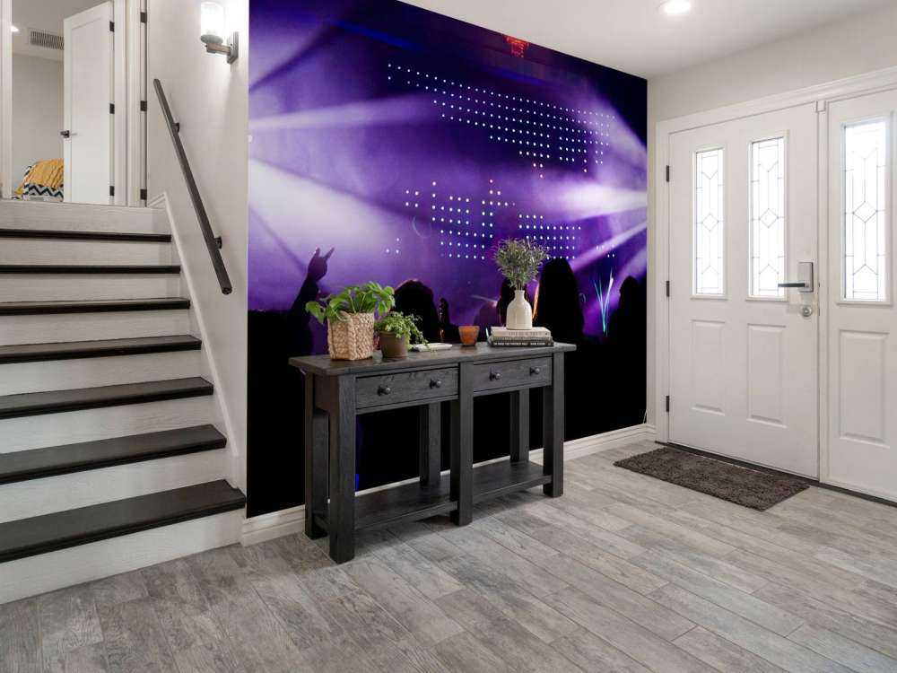 Feestende mensen in een club