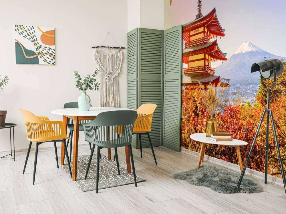 Fuji en Chureito Pagoda