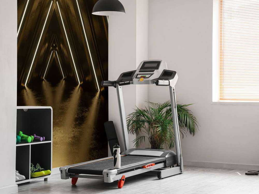 Donkere gouden tunnel