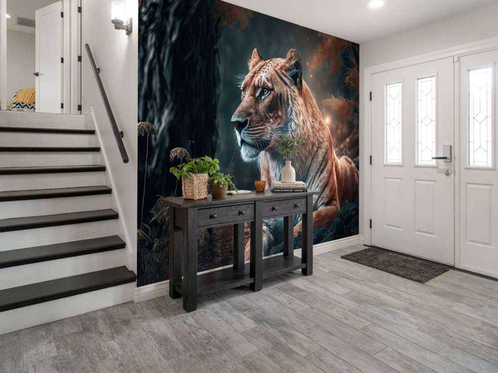 Illustratie van een leeuw