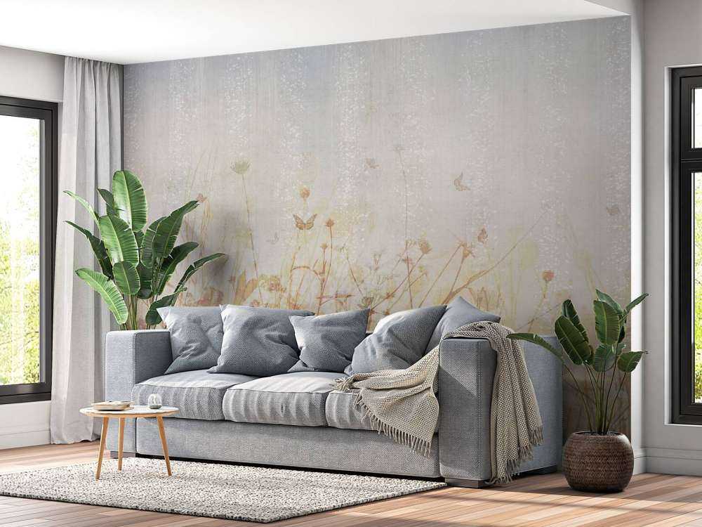 Vlinders en bloemen